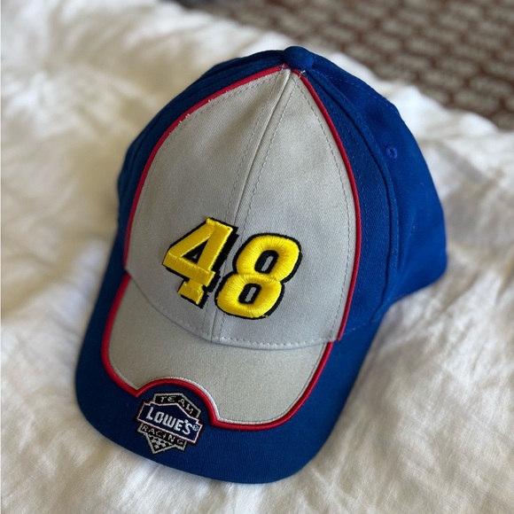 Nascar Other - NASCAR Jimmie Johnson Winners circle Blue Hat with Adjustable back. 100% cotton